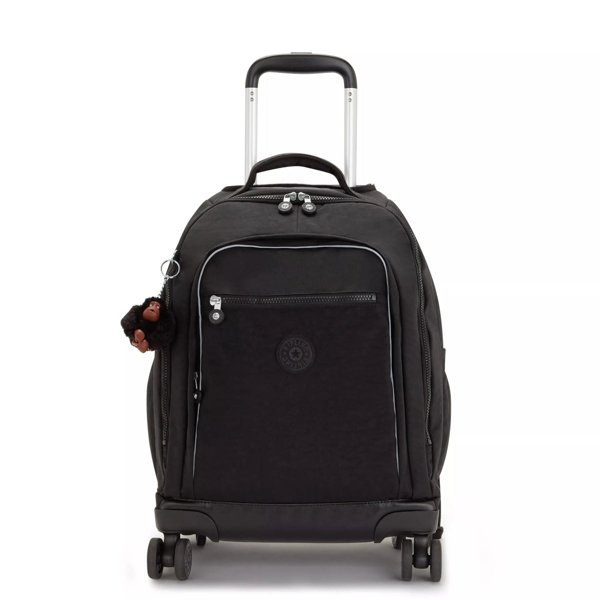 New Zea 15" Laptop Rolling Backpack True Black - 1