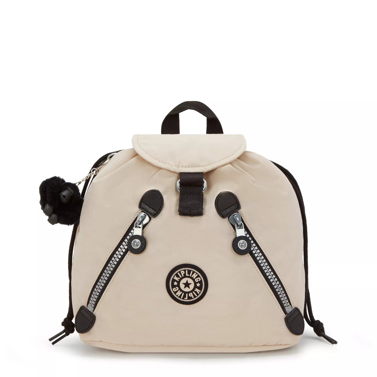 New Fundamental Small Backpack Back to Beige H - 1