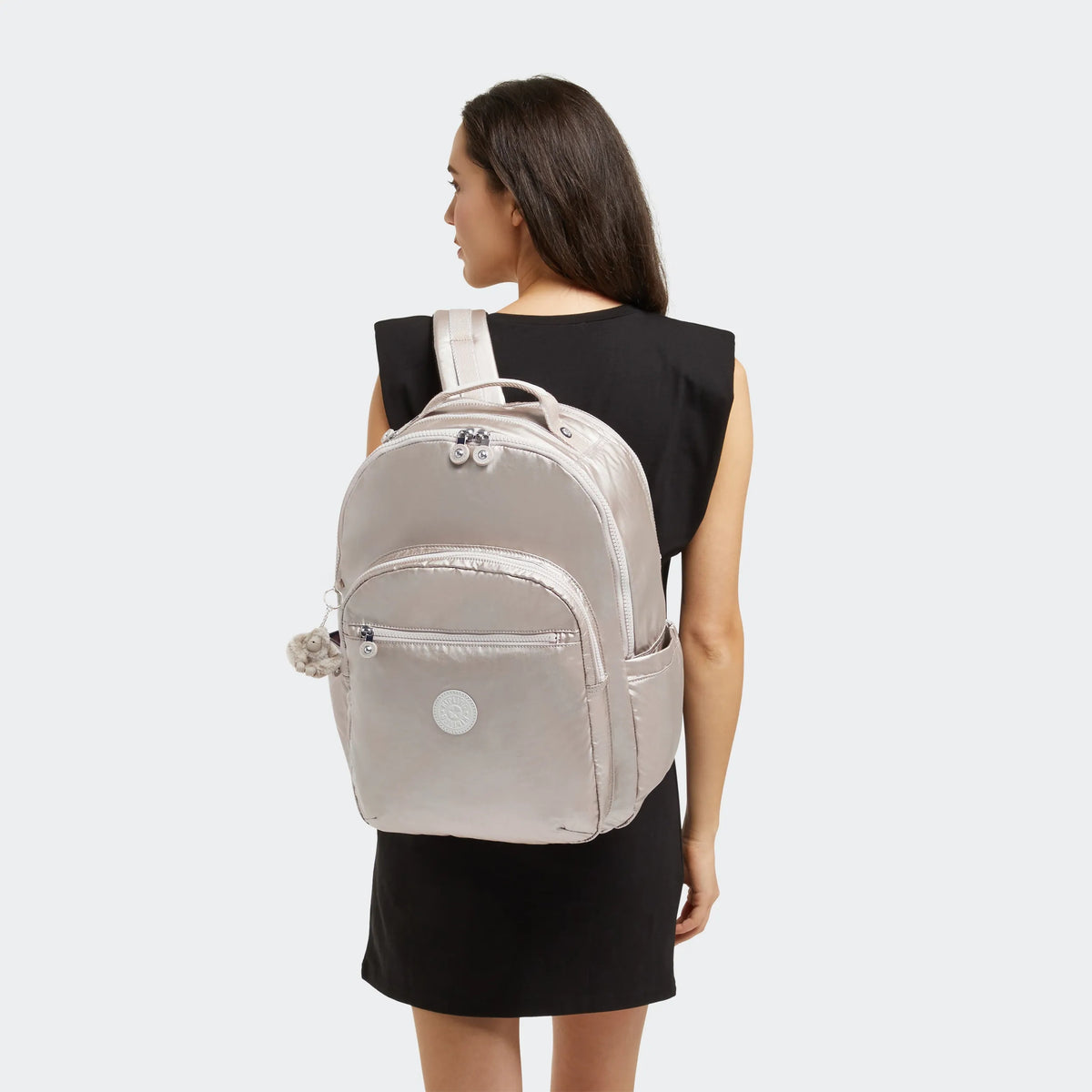 Seoul Extra Large Metallic 17" Laptop Backpack Metallic Glow - 2