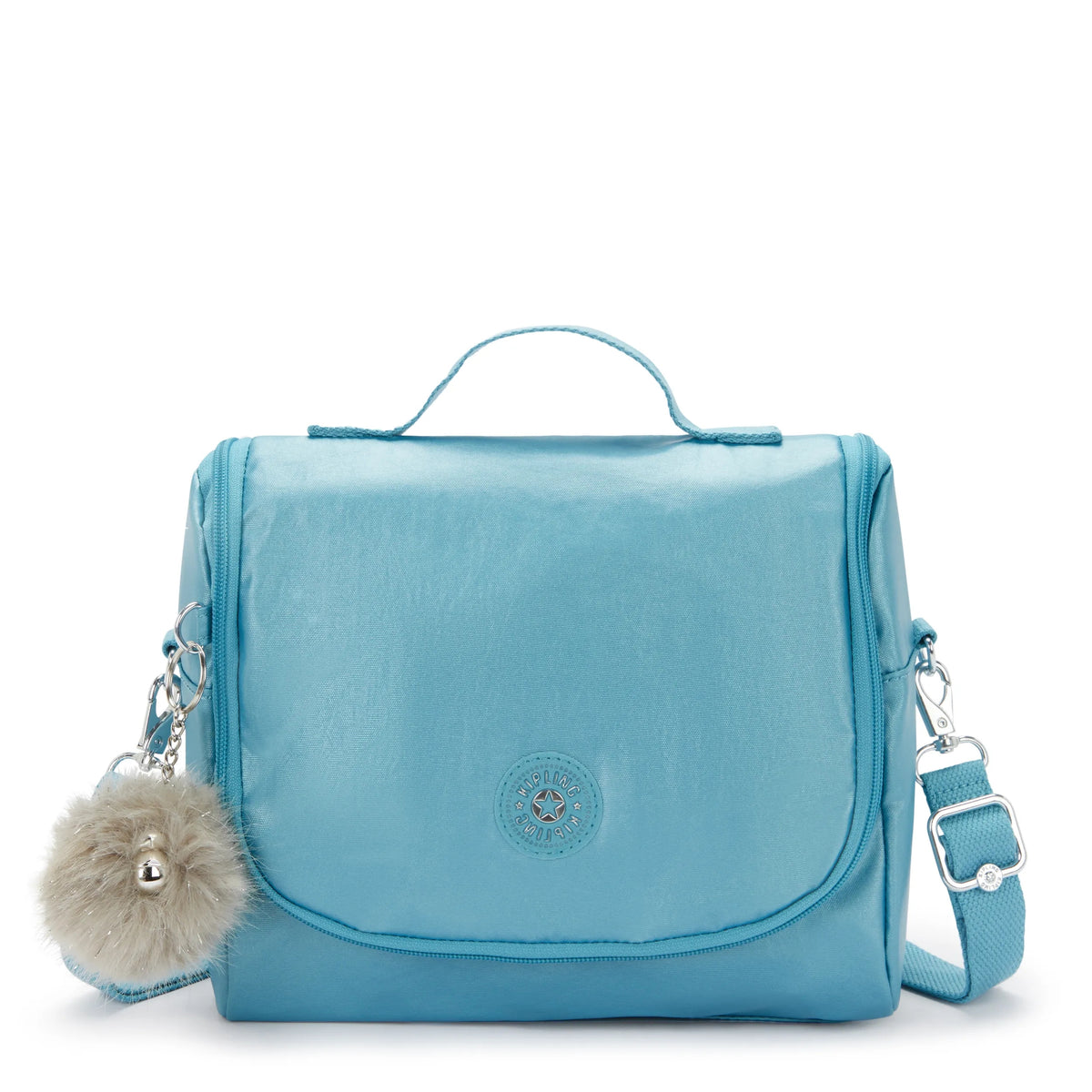 New Kichirou Metallic Lunch Bag Aqua Tides Metallic - 1