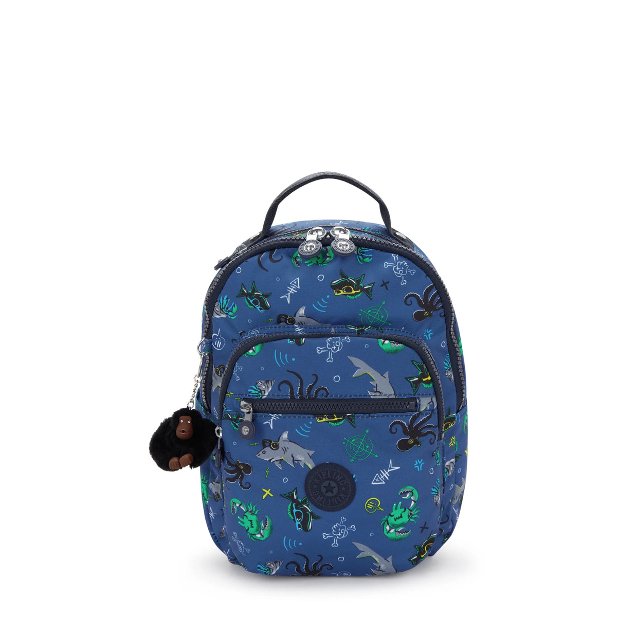 Seoul Small Printed Tablet Backpack Undersea Party - 1