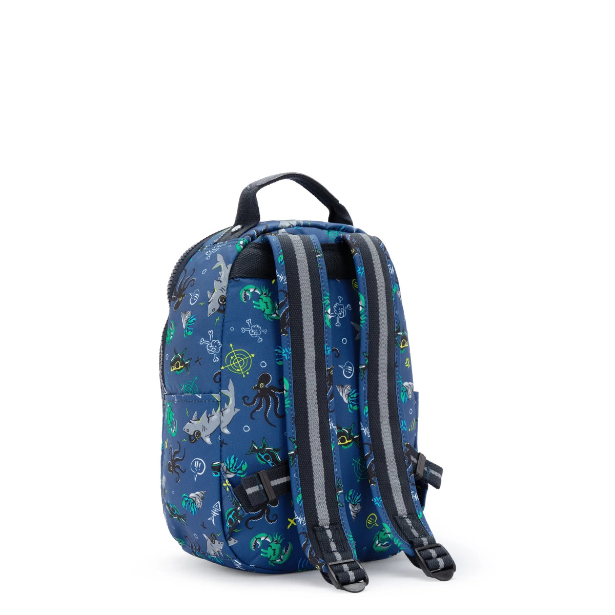 Seoul Small Printed Tablet Backpack Undersea Party - 3