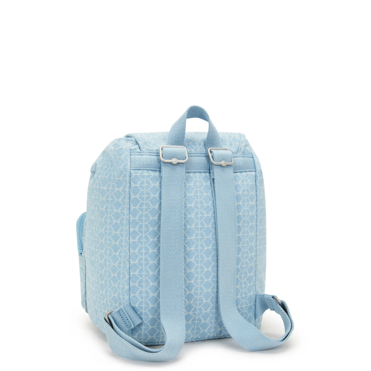 Anto Small Printed Denim Backpack Light Denim Jq - 3