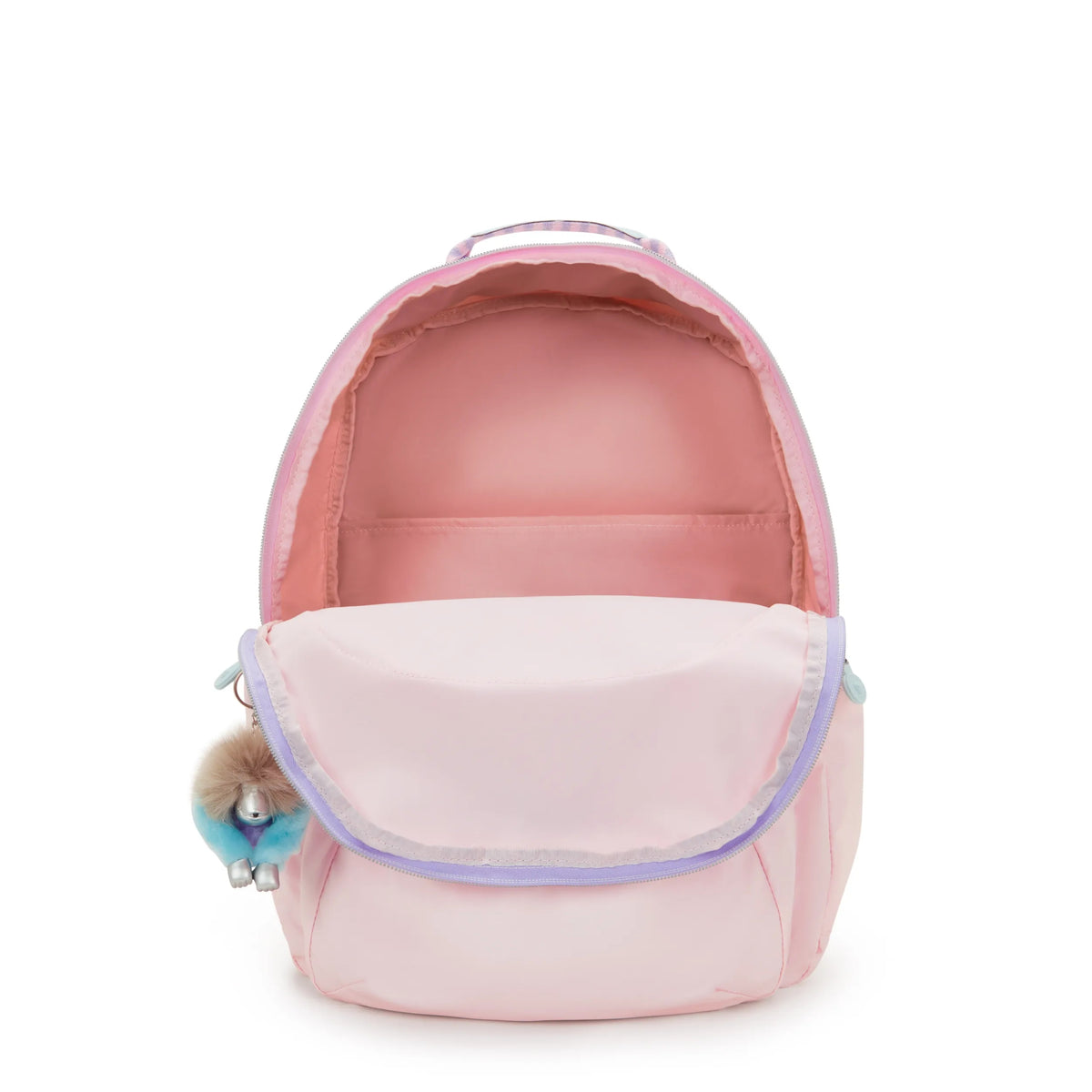 Seoul Extra Large Metallic 17" Laptop Backpack Sea Pink Met C - 3