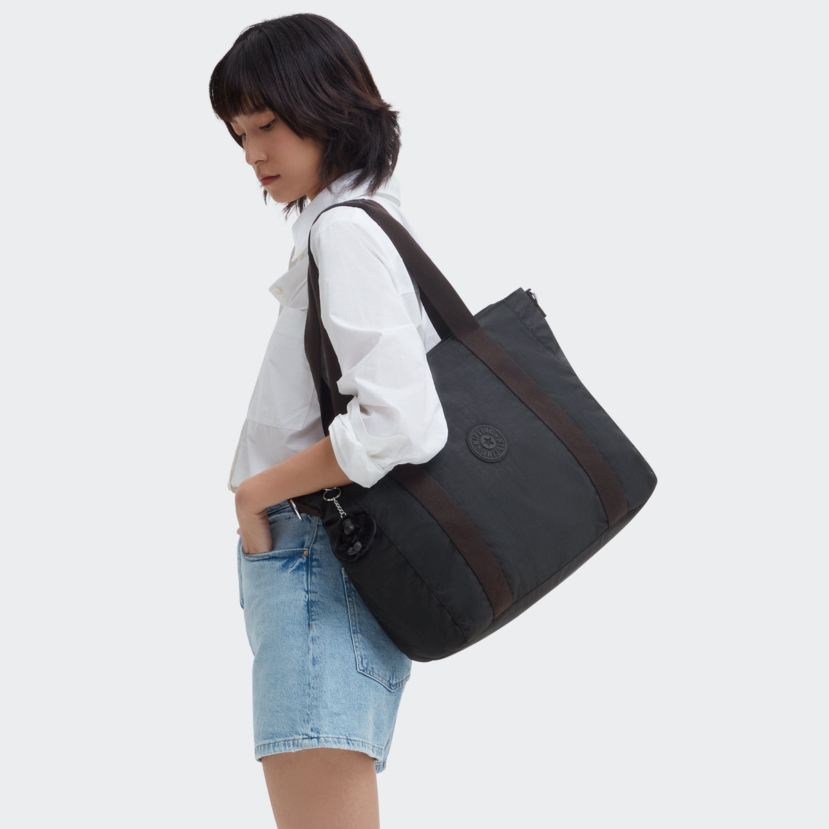 Asseni Tote Bag Black Noir - 2