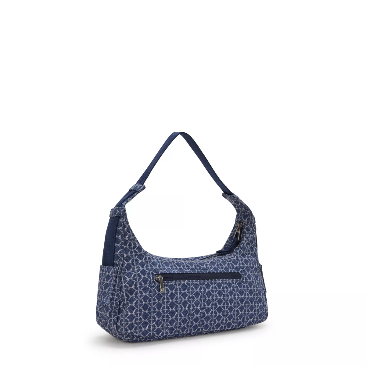 Karis Small Printed Denim Shoulder Bag Signature Denim - 3
