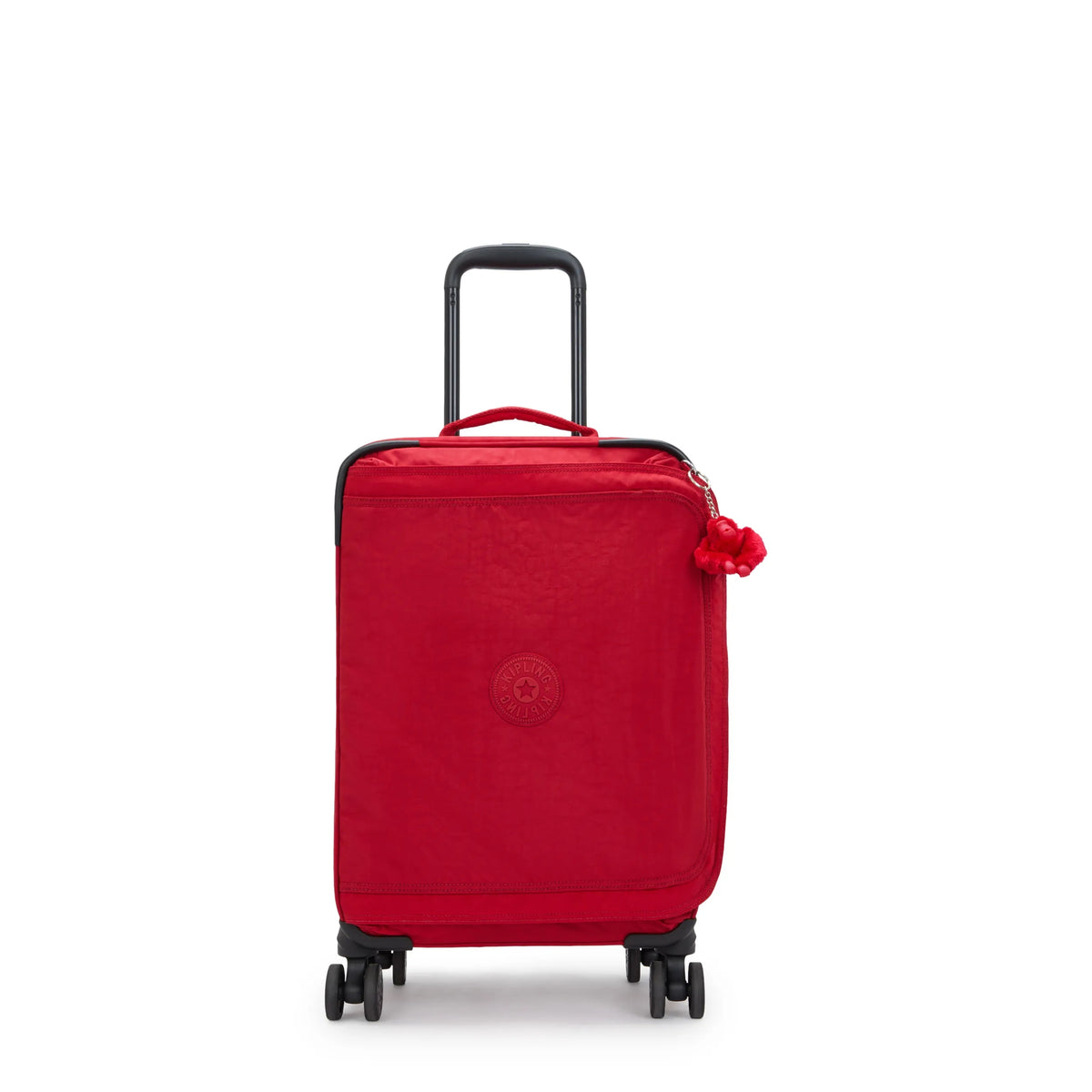 Spontaneous Small Rolling Luggage Ruby Red - view1