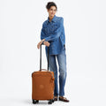Spontaneous Small Rolling Luggage Stylish Mokka - 2