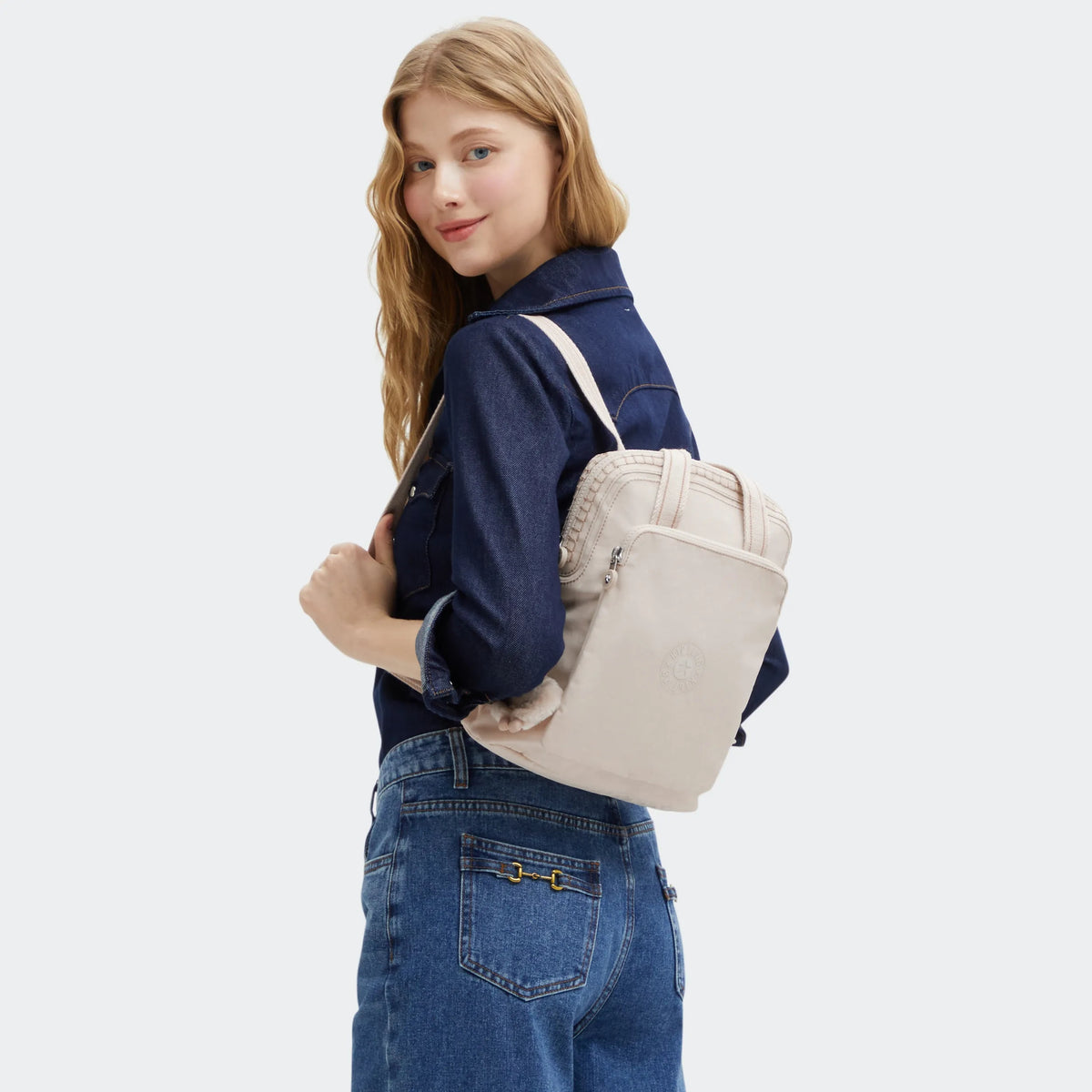 Kazuki Small Backpack Hideaway Bei M - 2