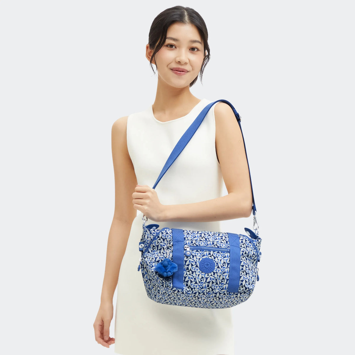 Art Mini Printed Shoulder Bag Crazy Leaves - 2