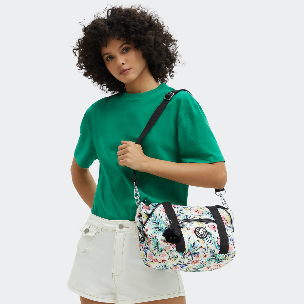 Art Mini Printed Shoulder Bag Cocktail Floral - 2