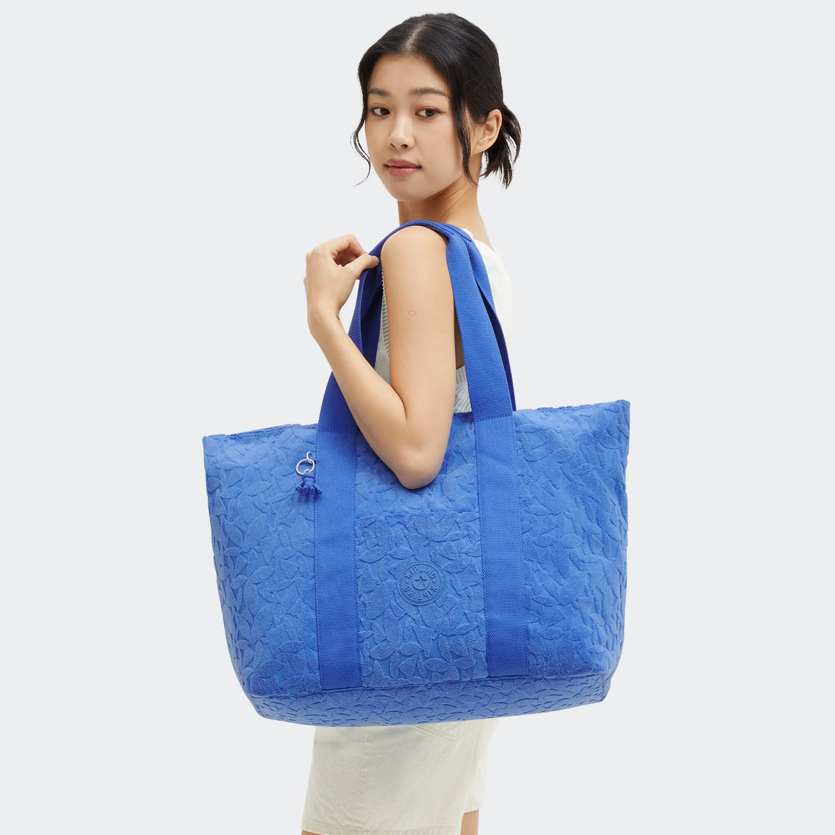 Art Medium Resort Terry Cloth Tote Bag Towel Leaves - 2