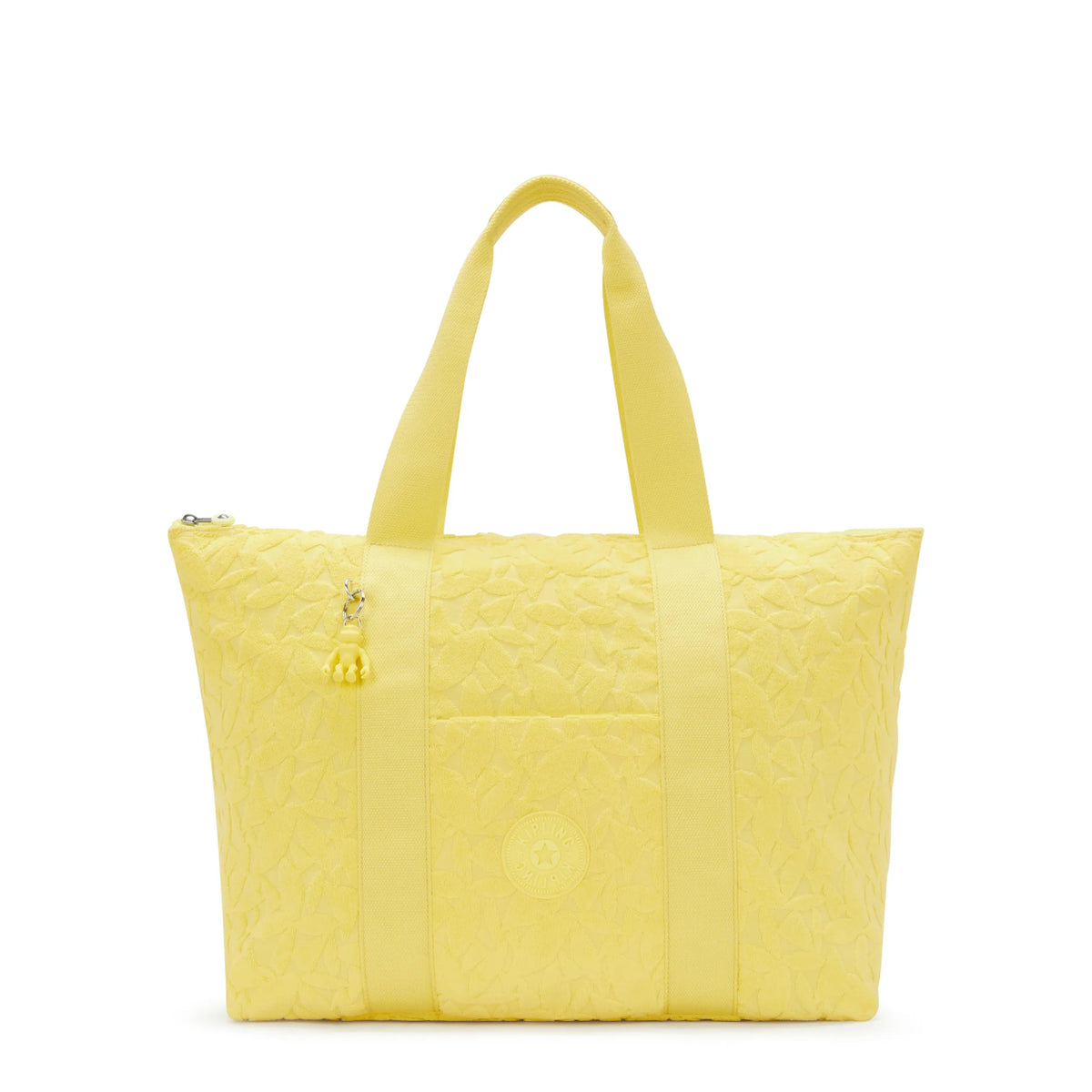 Art Medium Resort Terry Cloth Tote Bag Sun Leaves - 1