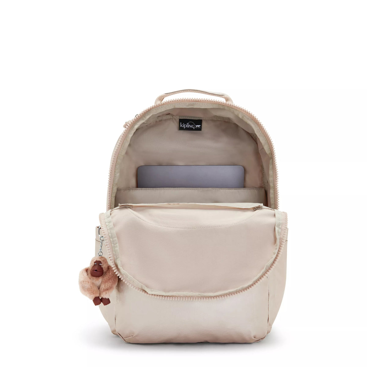 Seoul Large Metallic 15" Laptop Backpack QUARTZ METALLIC - 3