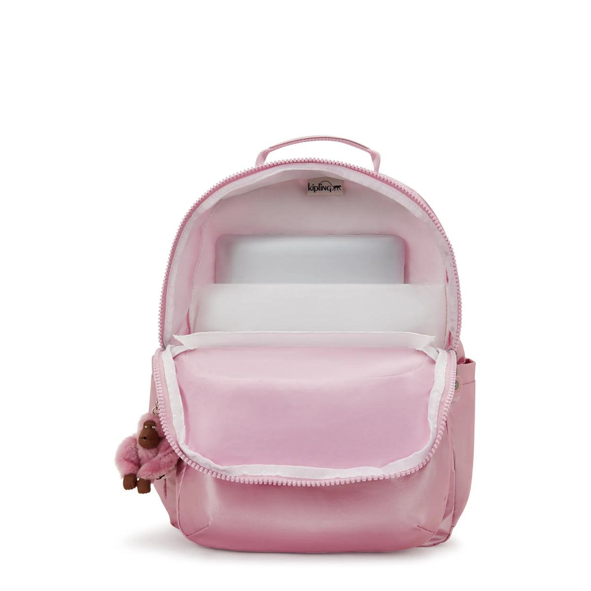 Seoul Large Metallic 15" Laptop Backpack Metallic Lilac P - 3