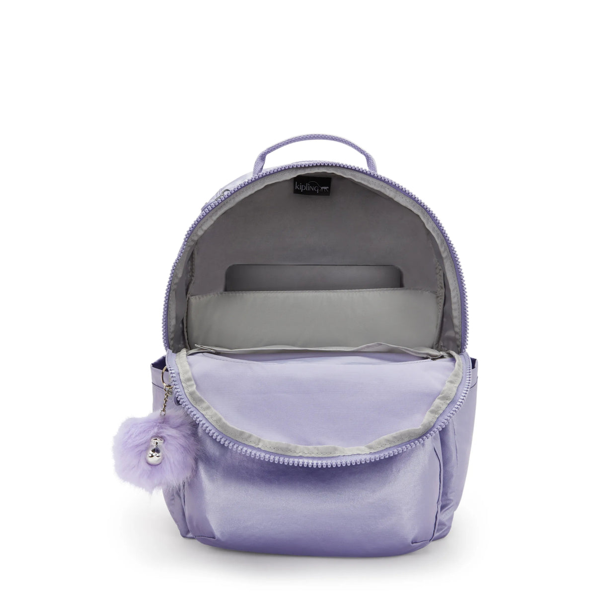 Seoul Large Metallic 15" Laptop Backpack Amethyst Aura Metallic - 3