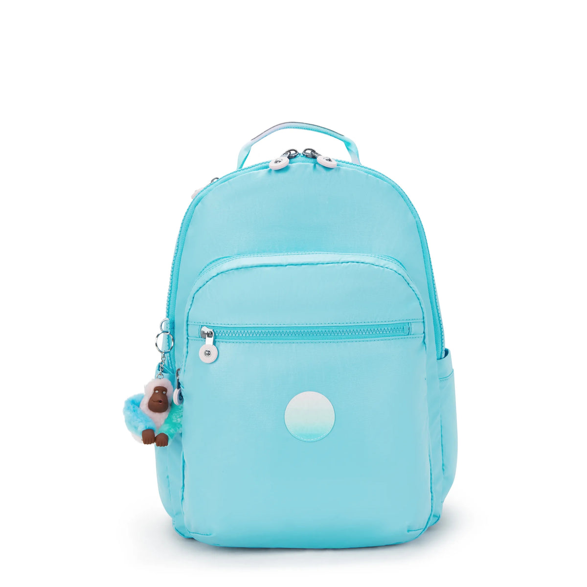 Seoul Large Metallic 15" Laptop Backpack Sea Blue Met - 1