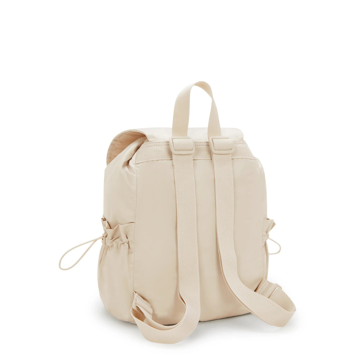 Joetta Smooth Satin Backpack Simply Beige - 3
