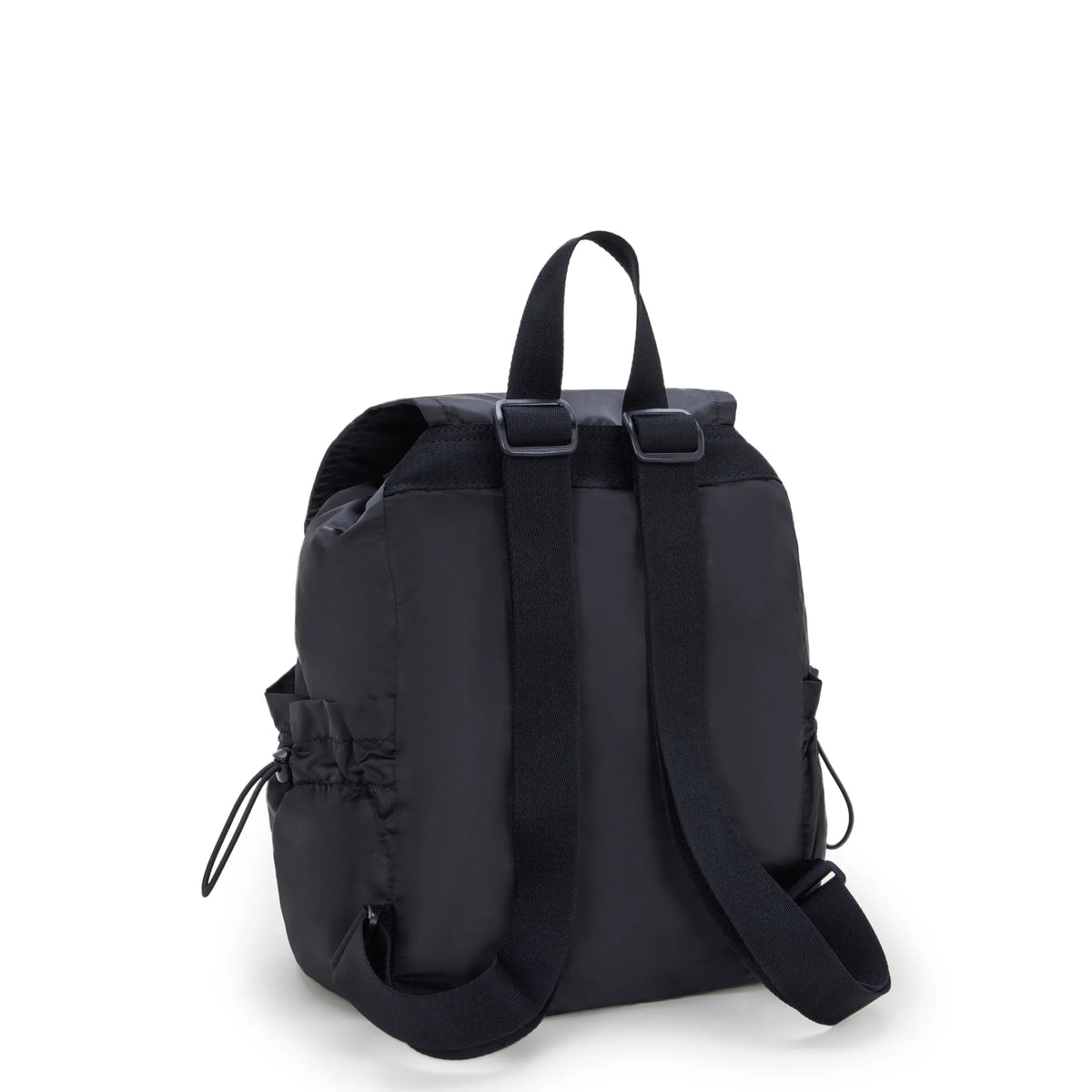 Joetta Smooth Satin Backpack Simply Black - 3