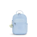 Seoul Small Metallic Tablet Backpack Clear Sky Metallic - 1