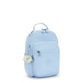 Seoul Small Metallic Tablet Backpack Clear Sky Metallic - 4