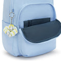 Seoul Small Metallic Tablet Backpack Clear Sky Metallic - 5