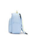Seoul Small Metallic Tablet Backpack Clear Sky Metallic - 6