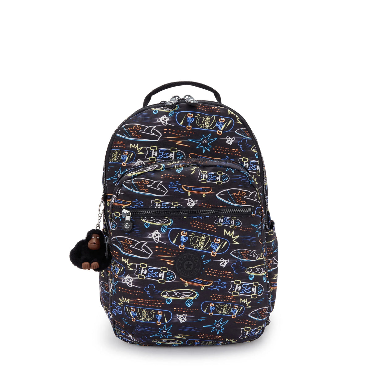 Seoul Lap Printed 15" Laptop Backpack Neon Skate - 1