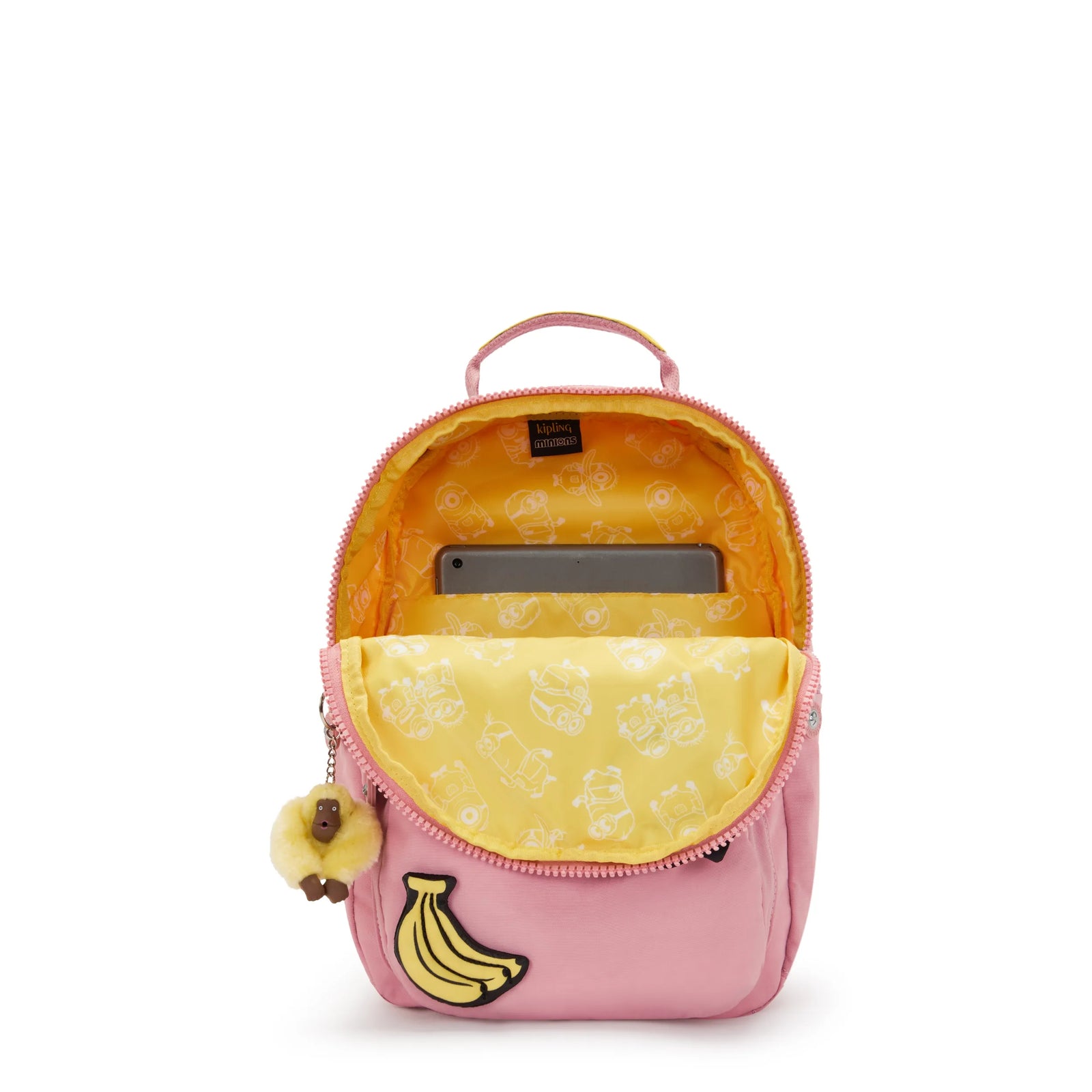 Minions Seoul Small Tablet Backpack Pink Daisy-view-3