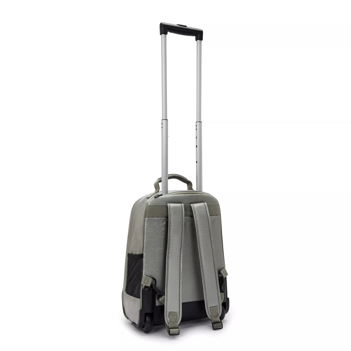 Sanaa Large Metallic Rolling Backpack Moon Grey Metallic - 2