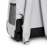 Sanaa Large Metallic Rolling Backpack