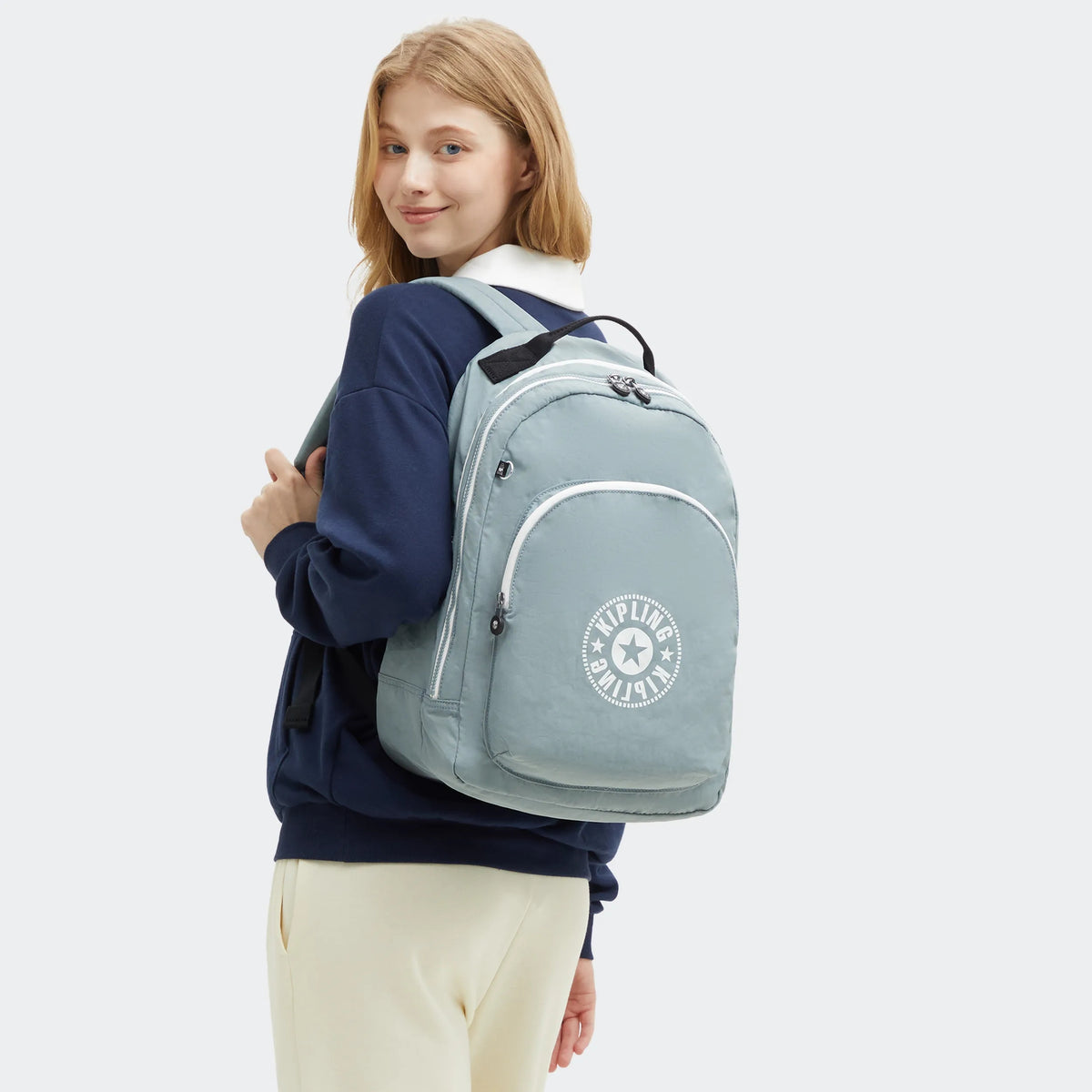 Curtis Extra Large 17" Laptop Backpack Relaxed Grey C - 2