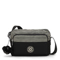 Abanu Medium Zip Crossbody Stripe Black Block - 1