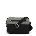 Abanu Medium Zip Crossbody Stripe Black Block - 2