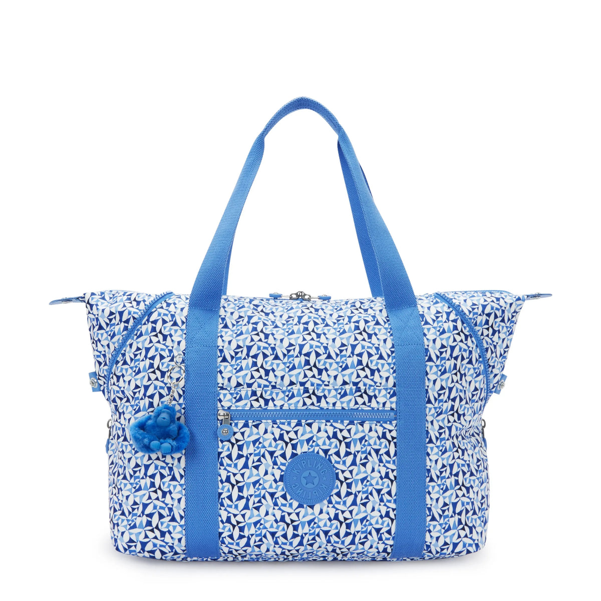 Art Medium Printed Tote Bag Crazy Leaves - 1