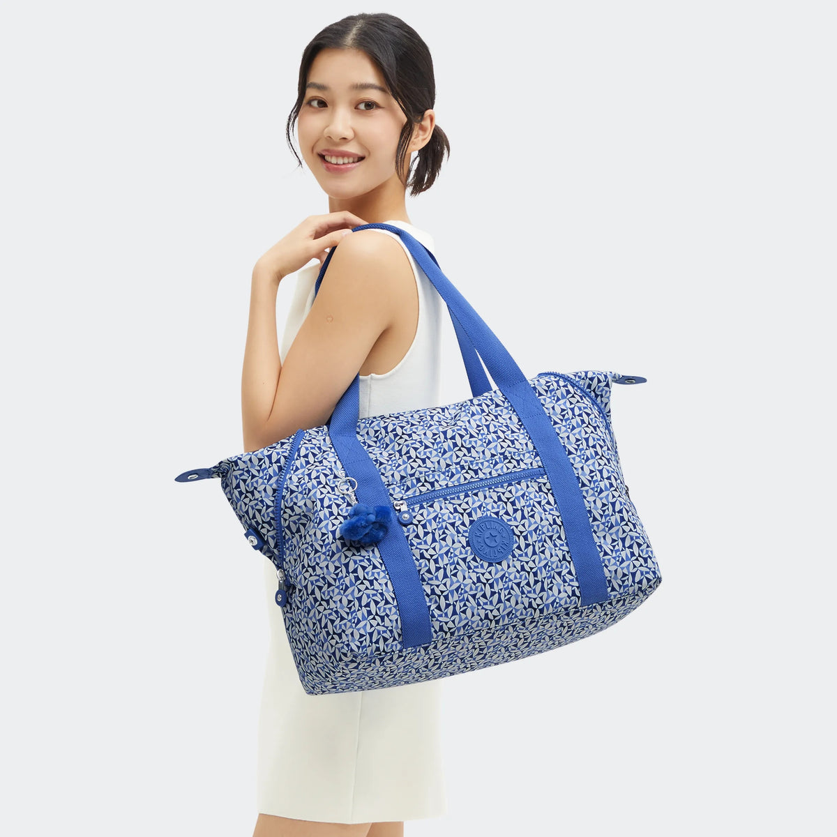 Art Medium Printed Tote Bag Crazy Leaves - 2