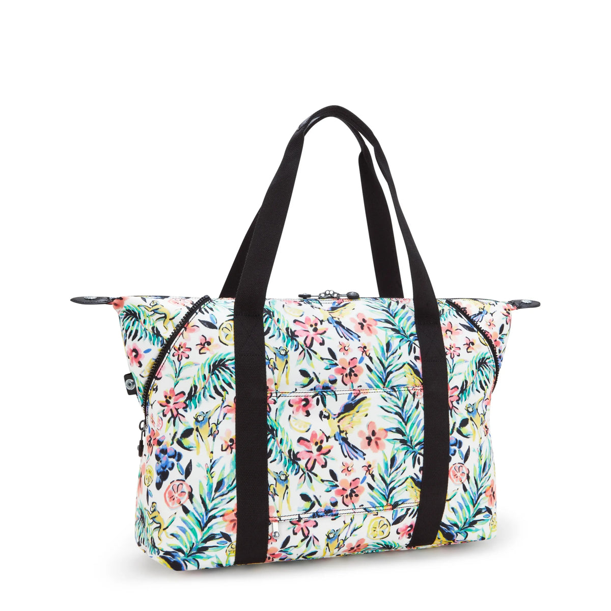 Art Medium Printed Tote Bag Cocktail Floral - 3