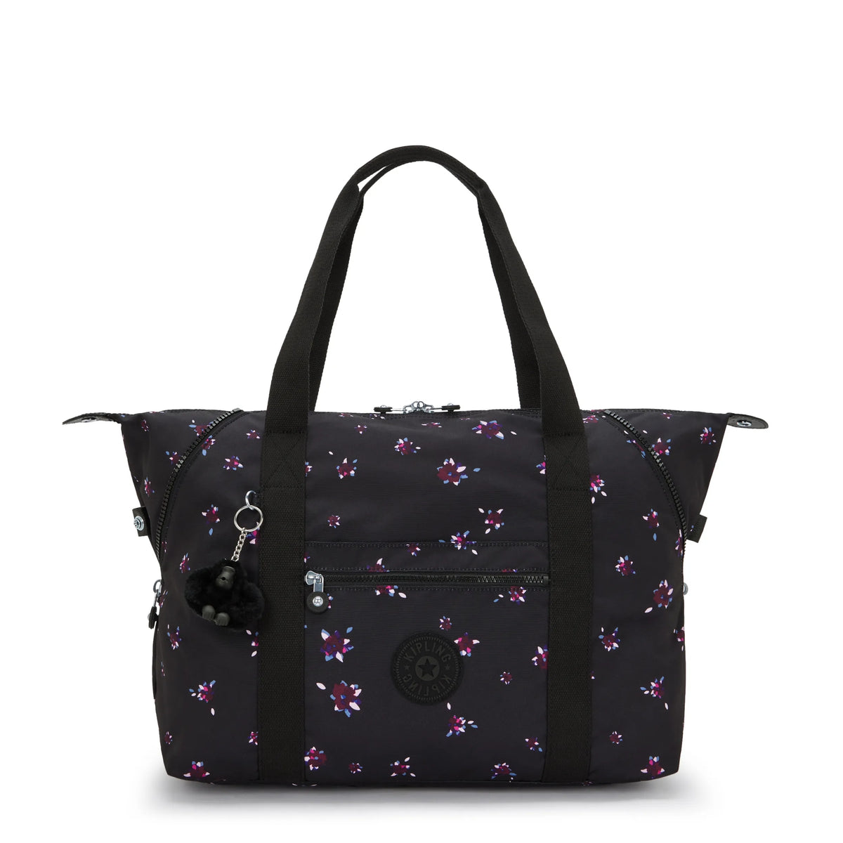 Art Medium Printed Tote Bag Night Flower - 1