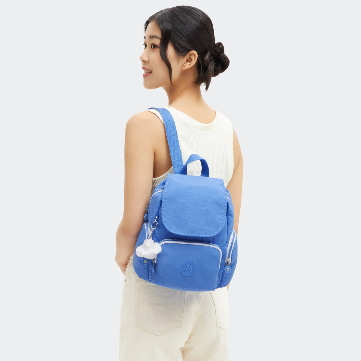 City Zip Mini Backpack Cocktail Blue - 2