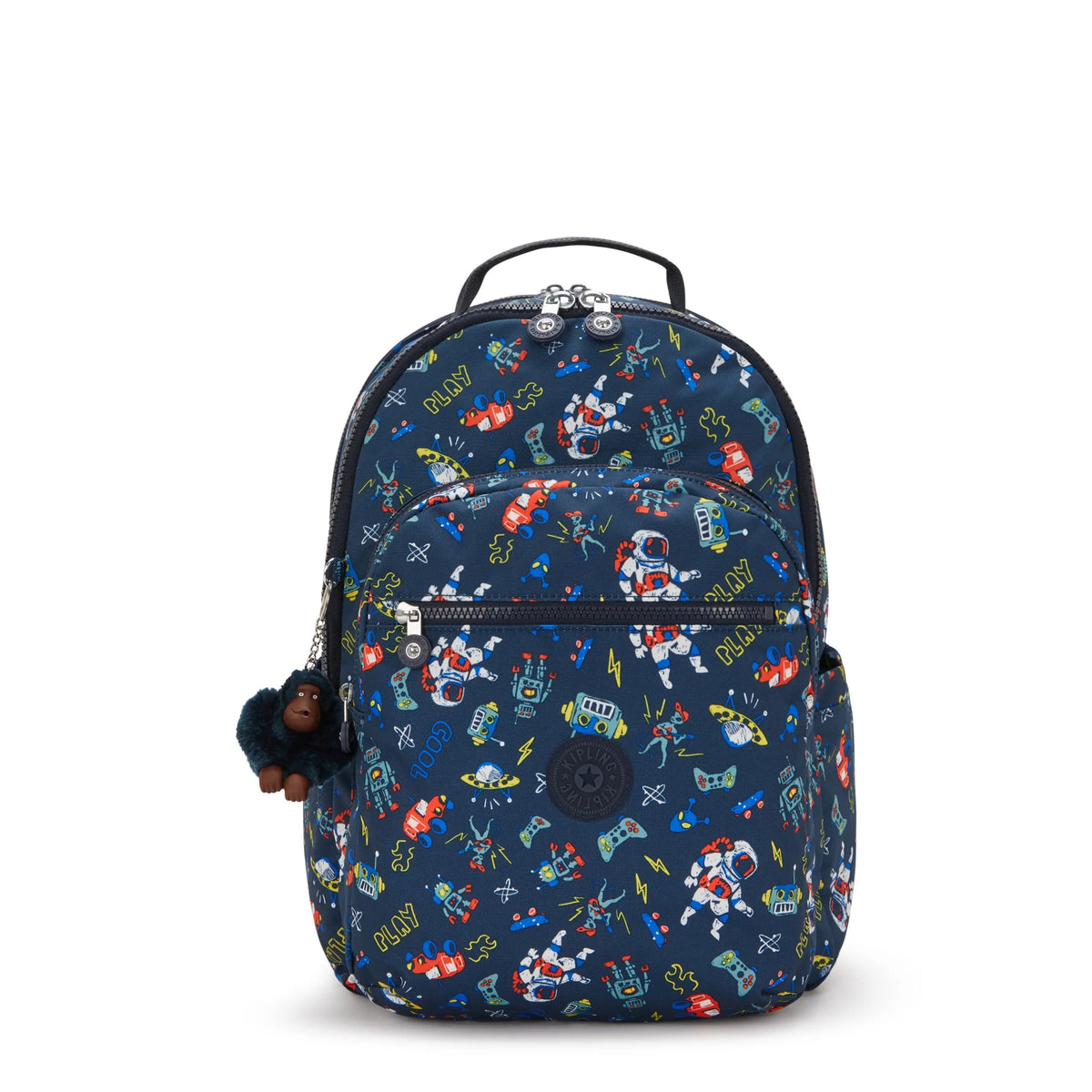 Seoul College 15" Printed Laptop Backpack Space Game - 1