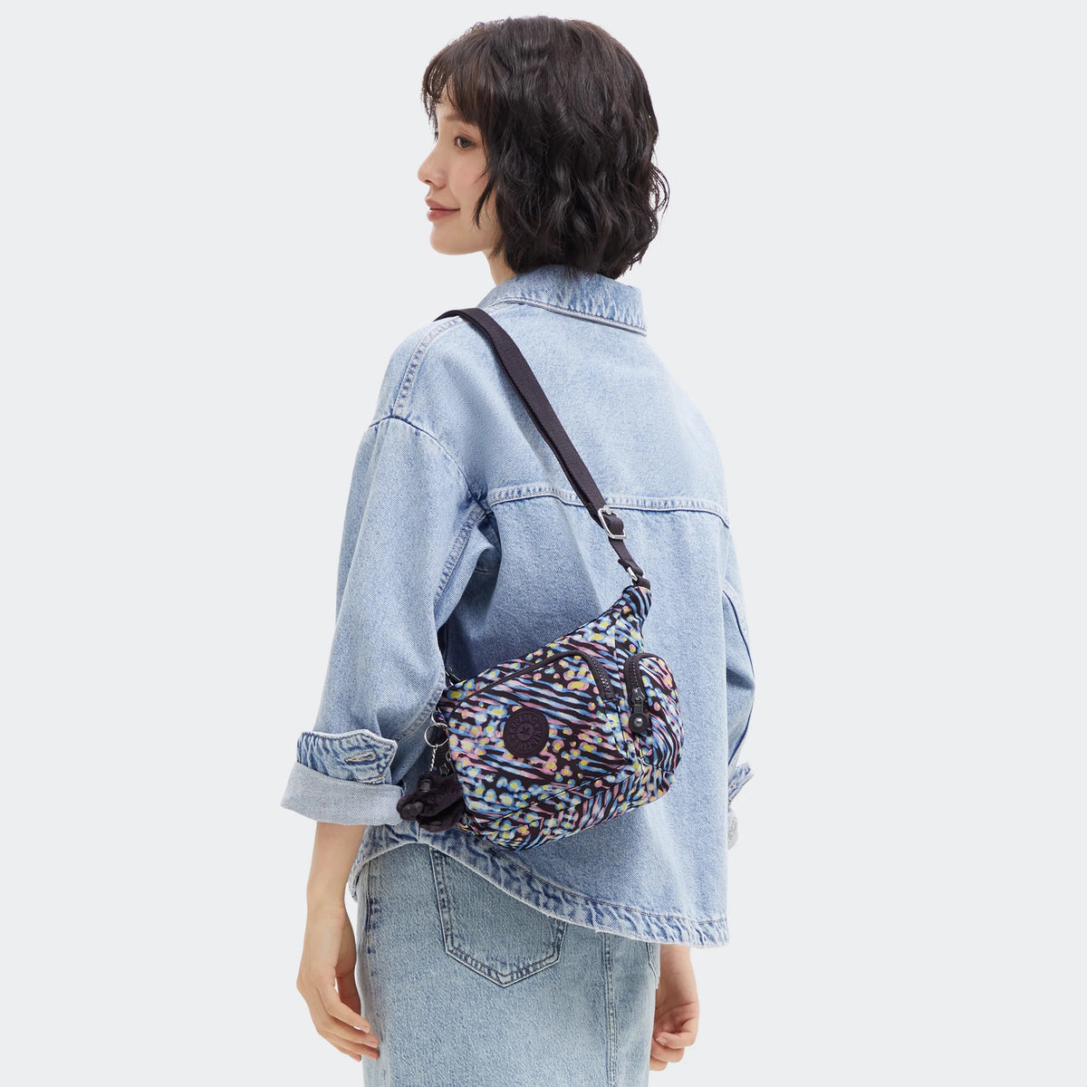 Gabbie Mini Printed Crossbody Bag Undersea Lights - 2