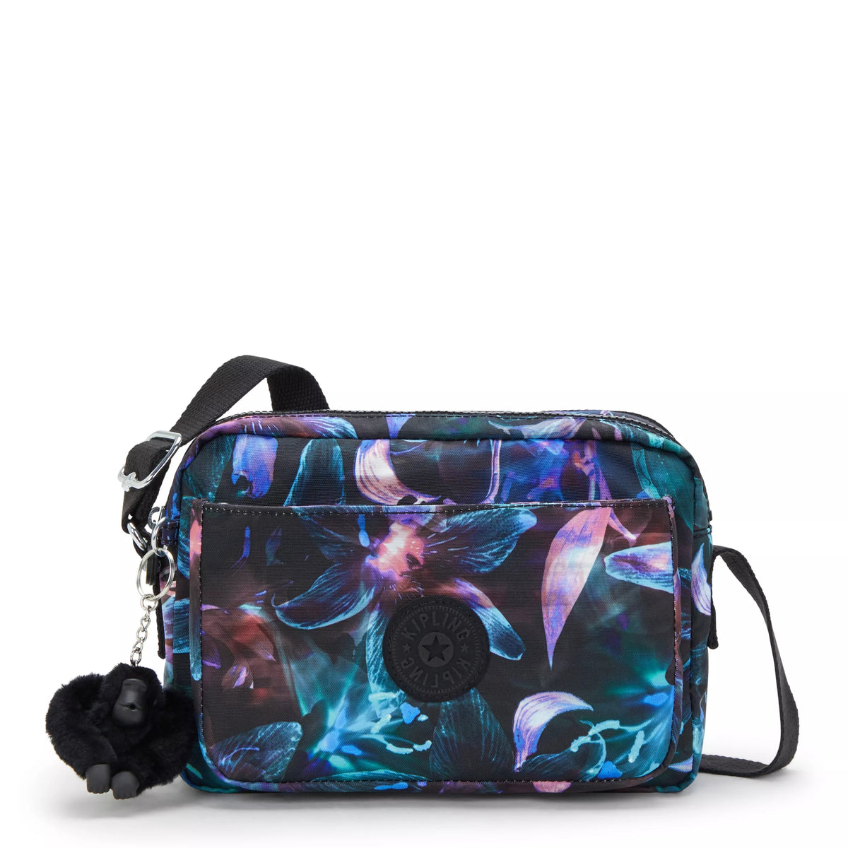Abanu Medium Printed Crossbody Bag Spectral Orchid - 1