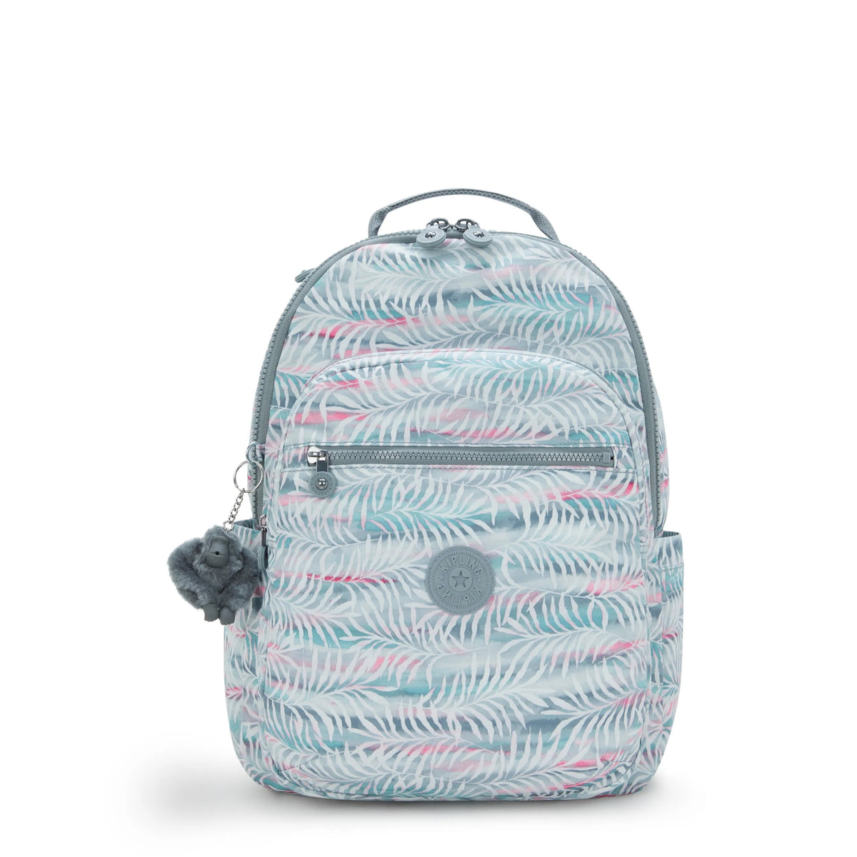 Seoul Large Printed 15" Laptop Backpack Palmtree Leaves - 1
