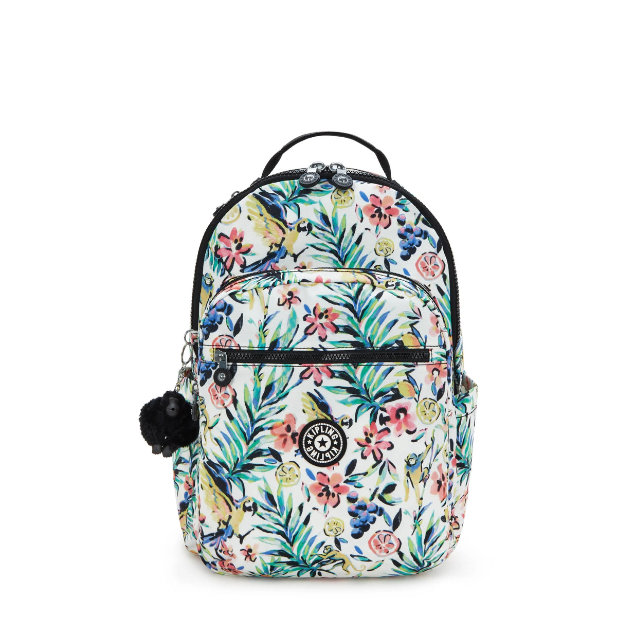 Seoul Large Printed 15" Laptop Backpack Cocktail Floral - 1