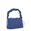 Eleni Smooth Satin Shoulder Bag Casual Blue - 3