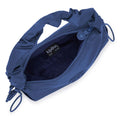 Eleni Smooth Satin Shoulder Bag Casual Blue - 4