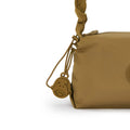 Eleni Smooth Satin Shoulder Bag Goldish Brown - 6