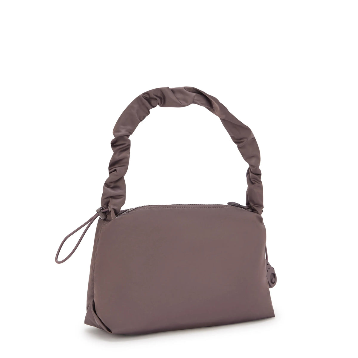 Eleni Smooth Satin Shoulder Bag Simply Mocha - 3
