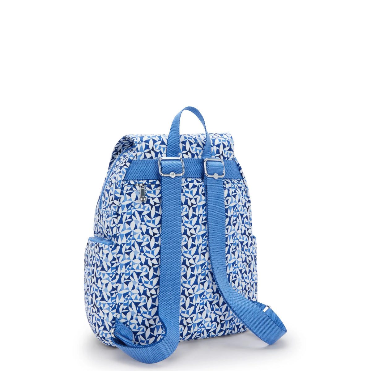 City Zip Small Printed Backpack Crazy Leaves - 3