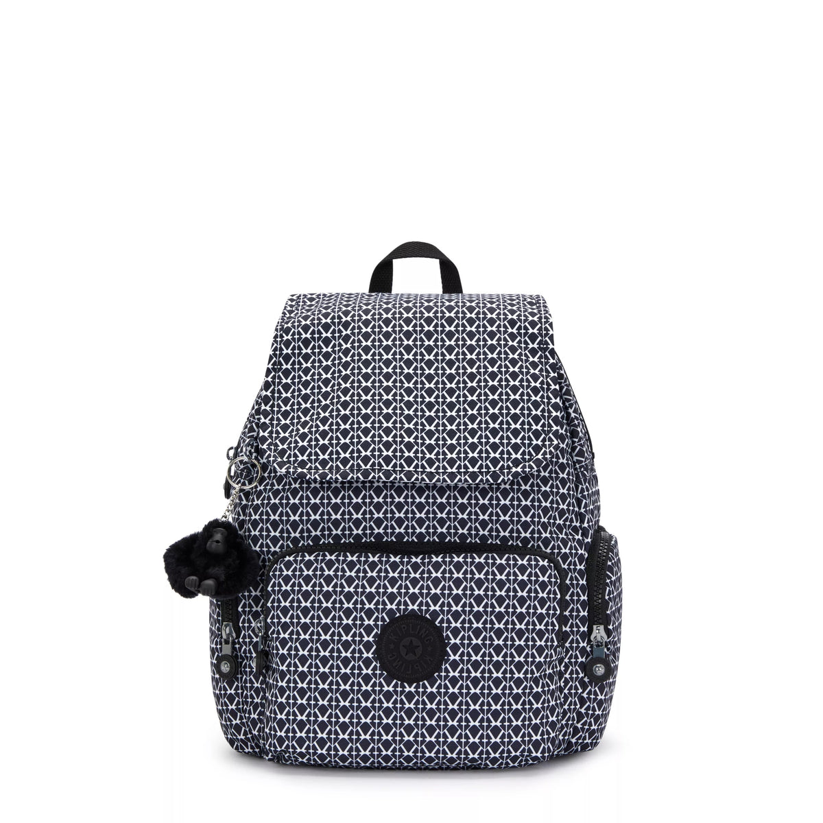 City Zip Small Printed Backpack Signature Print - 1